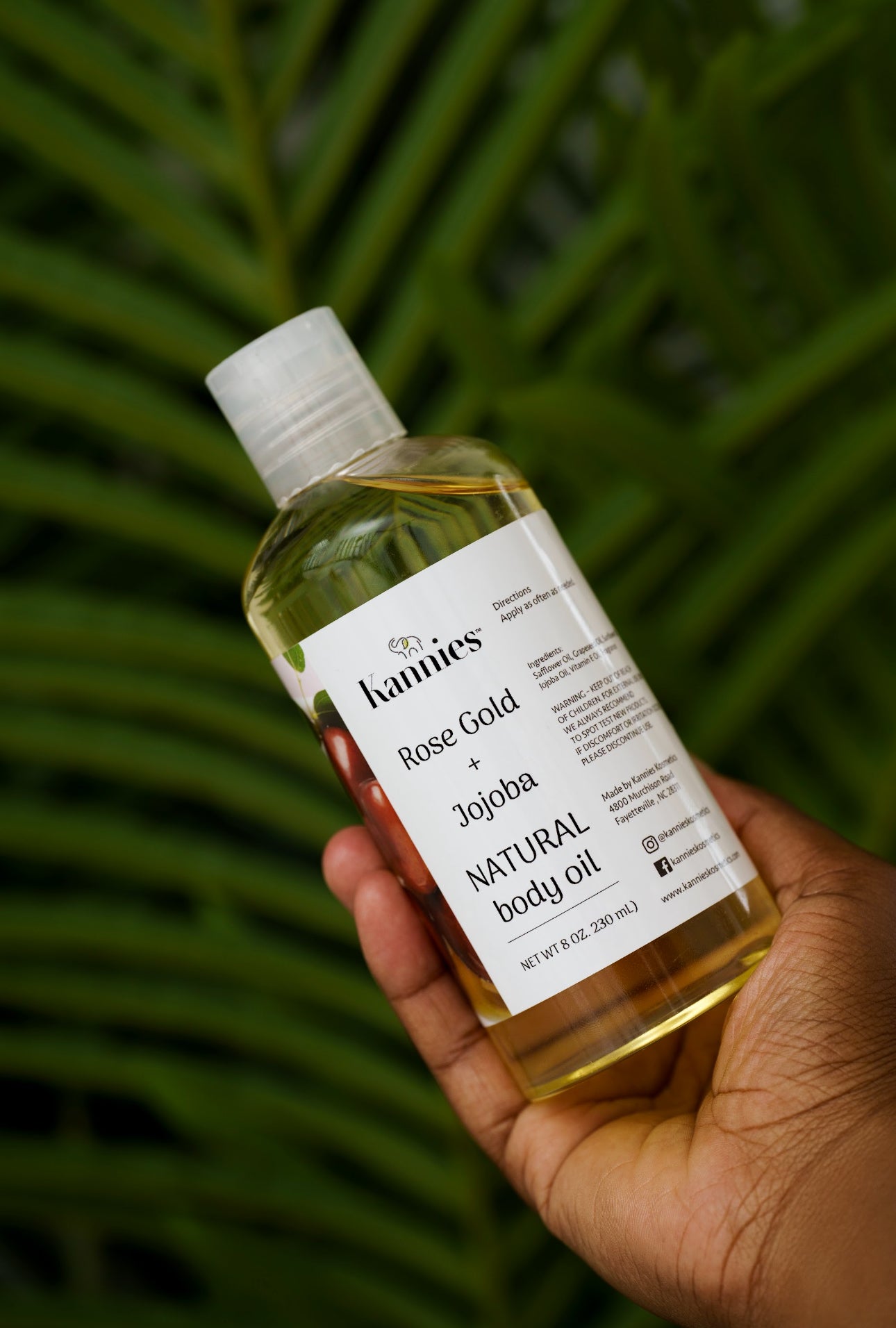 Jojoba + Rose Gold Body oil