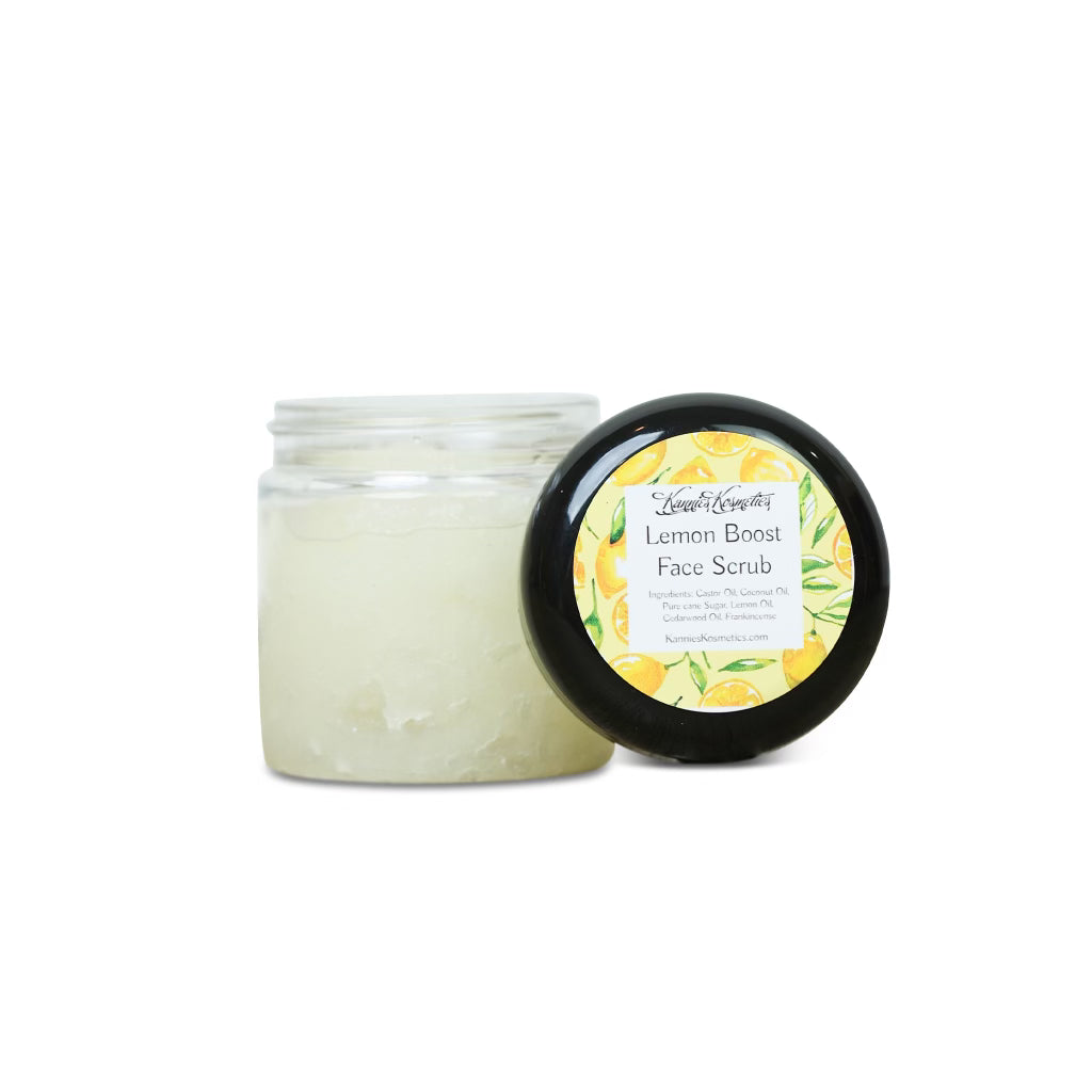 Lemon boost  face scrub