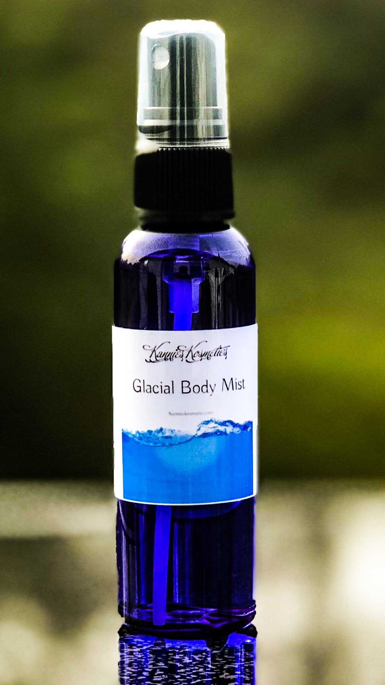 Glacial body mist