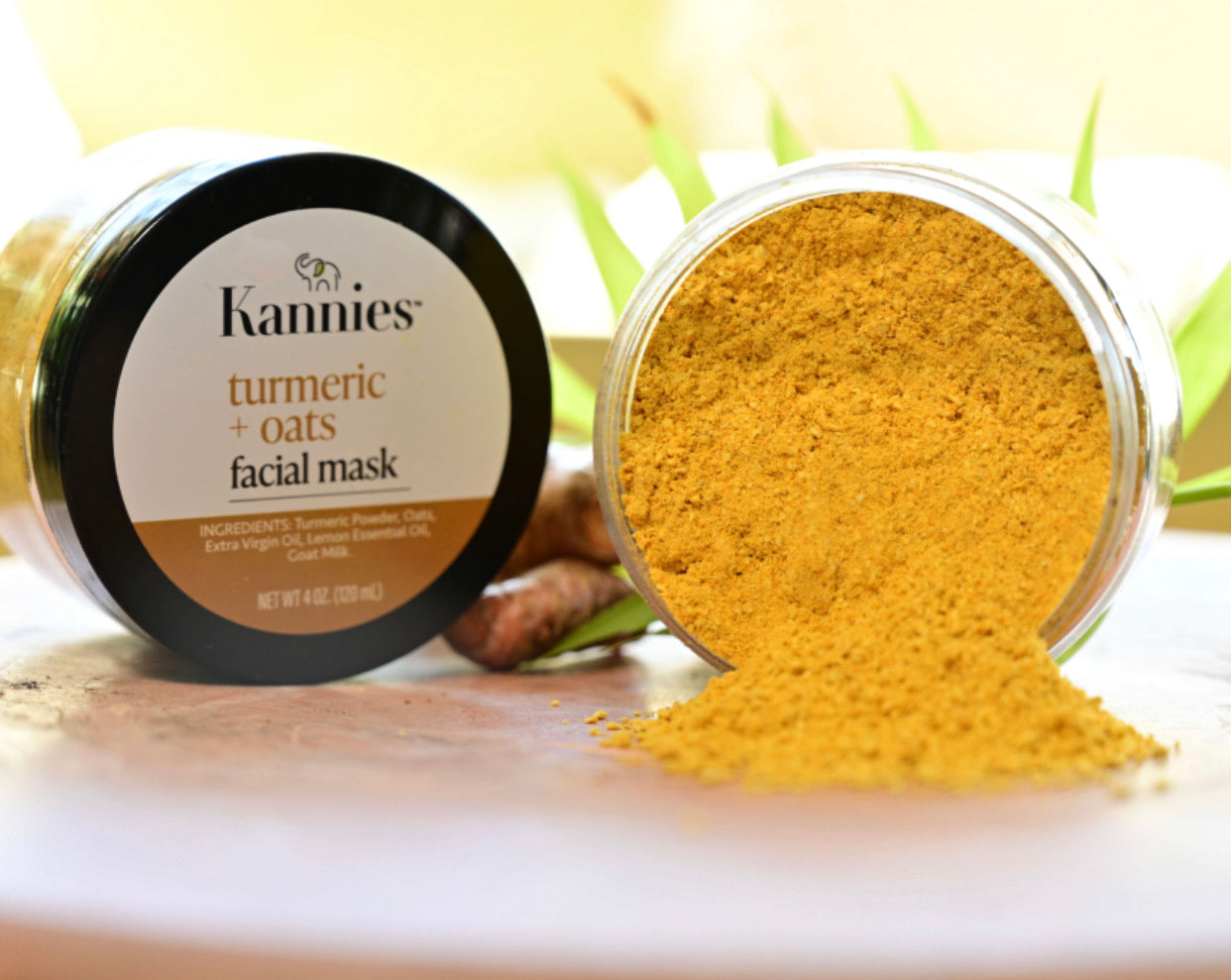 Turmeric & Oats facial mask