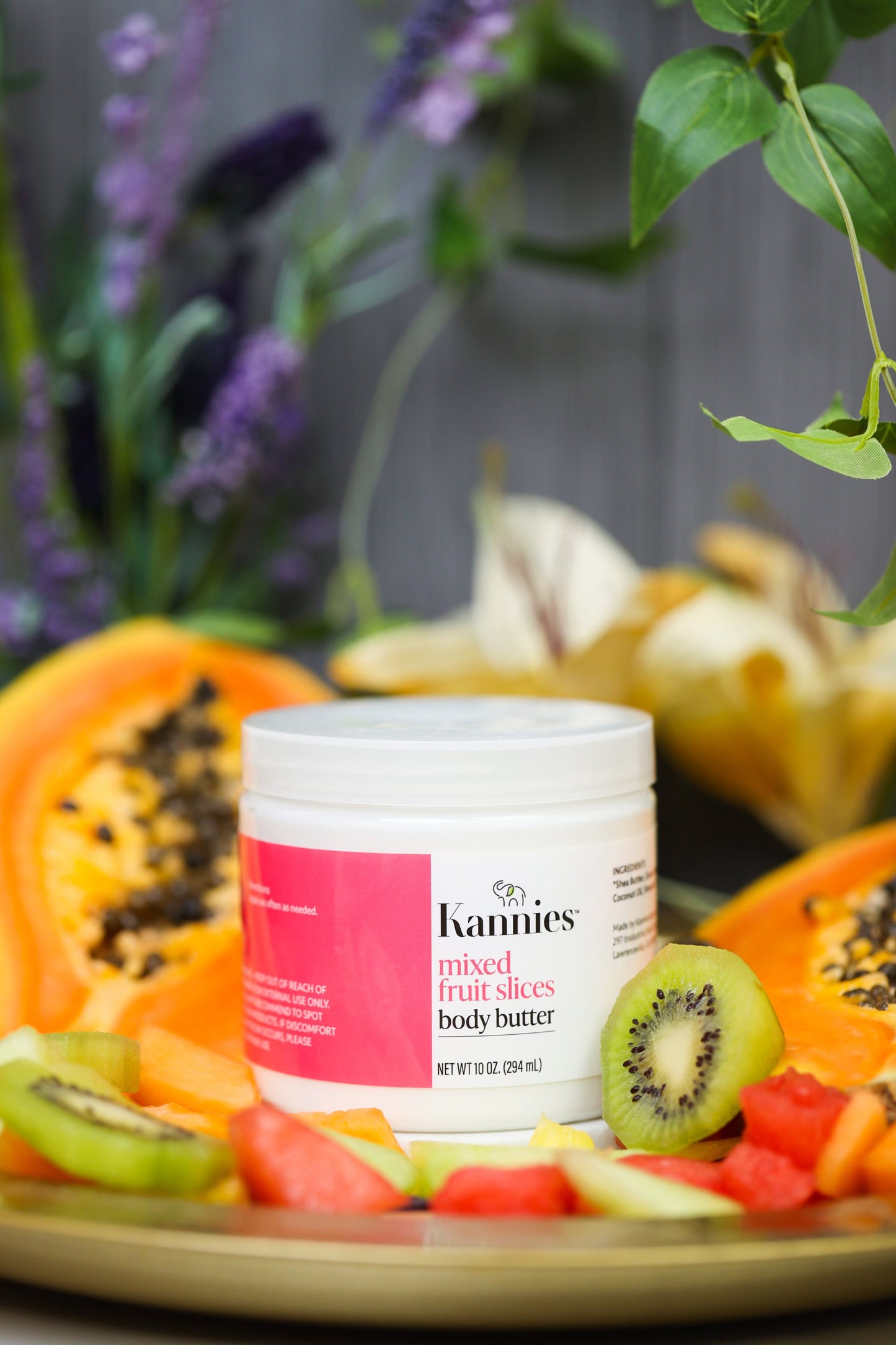 Mixed fruit slices body butter