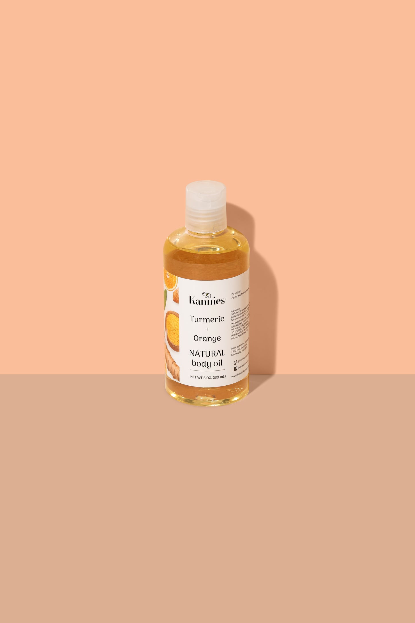 Turmeric + Orange 🍊 Natural Body oil