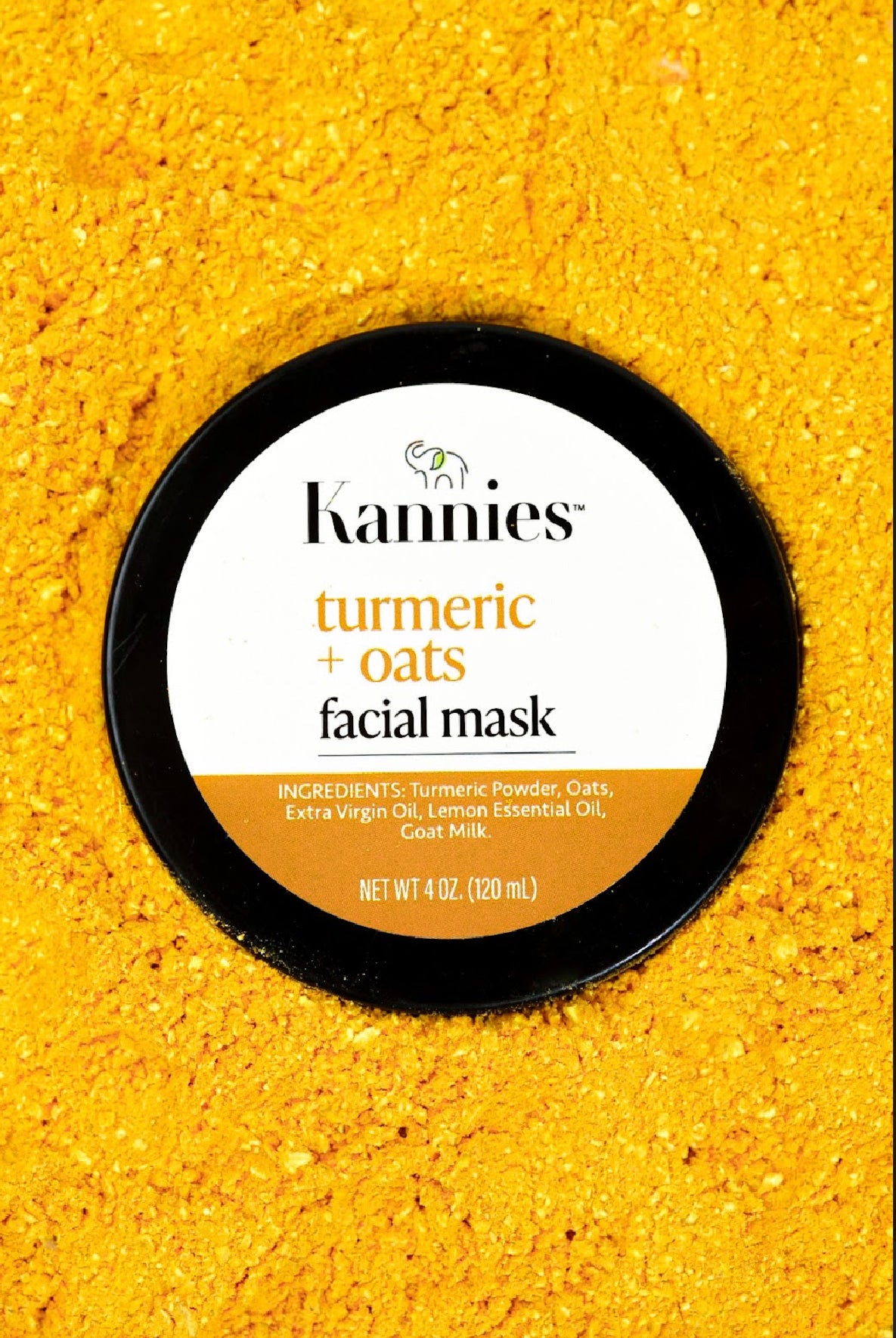 Turmeric & Oats facial mask