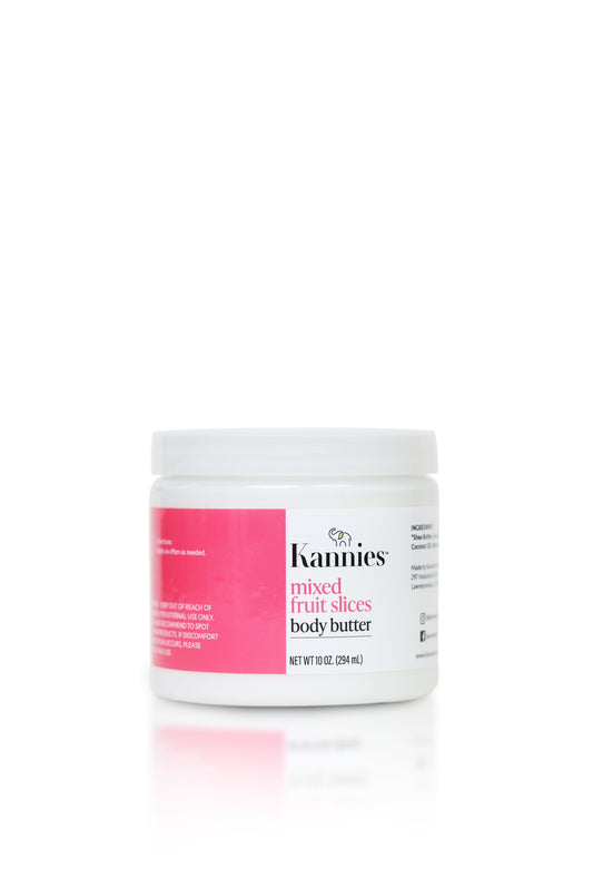 Mixed fruit slices body butter