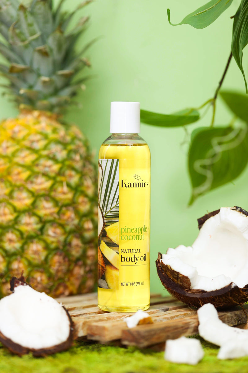 Pineapple 🍍 + Coconut 🥥 Body oil